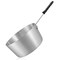GRIDMANN Tapered Aluminum Sauce Pans with Silicone Handles, NSF Listed Heavy Duty Professional Cookware